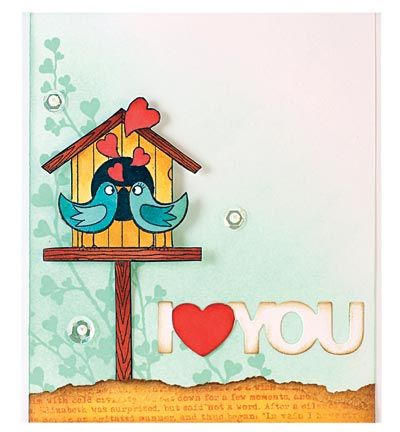 51-284 - Penny Black - Filled With Love - Armour - Detail 1