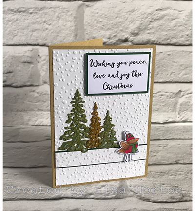 CEC857 - Creative Expressions - Joyful Christmas Wishes - CE Clear Stamps Set - Detail 2