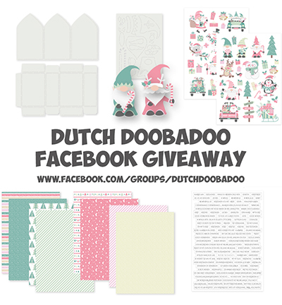 473.013.001 - Dutch DooBaDoo - Kit 001 Dear Santa découper et coller avec Jaap - Couper et coller avec Jaap - Detail 5