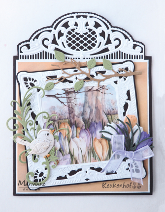 LR0526 - Marianne Design - Anja's floral ornament - Creatables - Detail 2