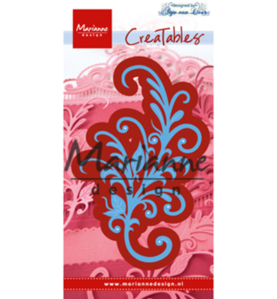 LR0526 - Marianne Design - Anja's floral ornament - Creatables - Detail 3