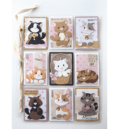 COL1454 - Marianne Design - Eline's kitten - Collectables - Detail 2