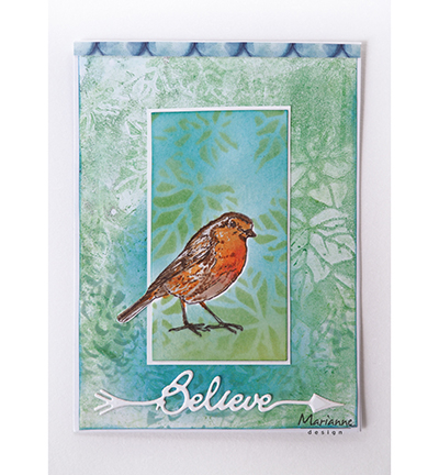 TC0866 - Marianne Design - Tiny's layered Red Robin - Animaux - Detail 2