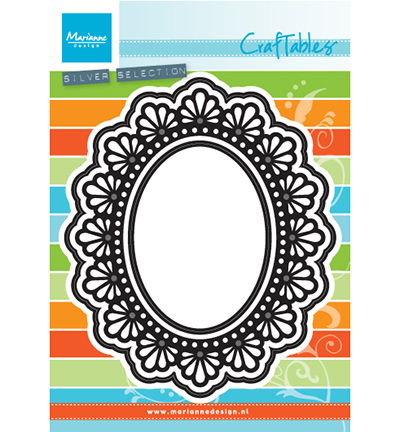 CR1446 - Marianne Design - Twine oval - Cercles - Detail 5