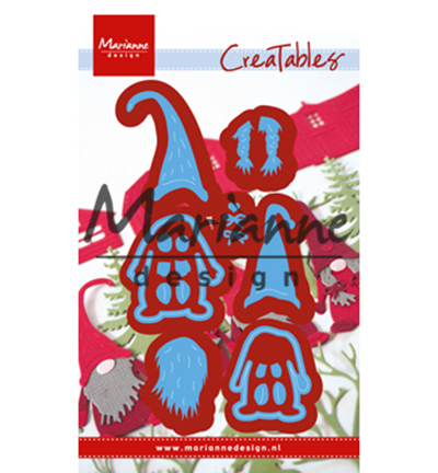 LR0554 - Marianne Design - Tomte gnome - Gnome, Fées - Detail 2