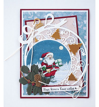 LR0560 - Marianne Design - Christmas ornament (L) - Creatables - Detail 3