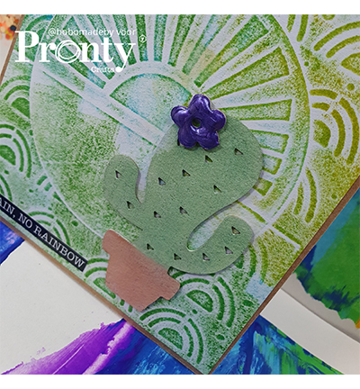 492.001.034.V - Pronty - Objects Rainbow & Cactus - Grey Chipboard - Detail 7