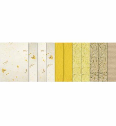 61620001 - Ursus - Papier Nature, Mary , 11 feuilles - Nature du papier - Detail 2