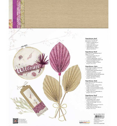 61620004 - Ursus - Papier Nature, Bud(bourgeon), 11 feuilles 23x33cm - Nature du papier - Detail 1