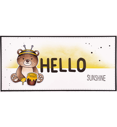 SL-SS-SCD37 - StudioLight - Bear and Bees Sweet Stories nr.37 - Animaux - Detail 5