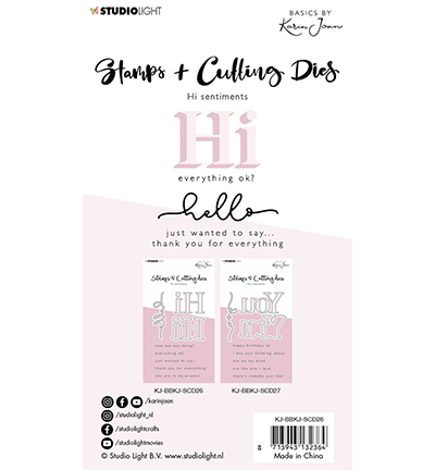 KJ-BBKJ-SCD26 - Karin Joan - Hi sentiments Essentials nr.26 - Texte - Detail 1