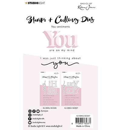 KJ-BBKJ-SCD27 - Karin Joan - You sentiments Essentials nr.27 - Texte - Detail 1