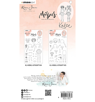 KJ-MBKJ-STAMP184 - Karin Joan - Katie Missees nr.184 - Gens - Detail 1
