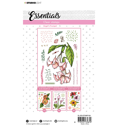 SL-ES-STAMP154 - StudioLight - Angel's Trumpet Essentials nr.154 - Tampons Essentials - Detail 1 SL-ES-STAMP154 - StudioLight - Angel's Trumpet Essentials nr.154 - Tampons Essentials - Detail 1