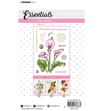 SL-ES-STAMP156 - StudioLight - Calla Lily Essentials nr.156 - Tampons Essentials - Detail 1 SL-ES-STAMP156 - StudioLight - Calla Lily Essentials nr.156 - Tampons Essentials - Detail 1