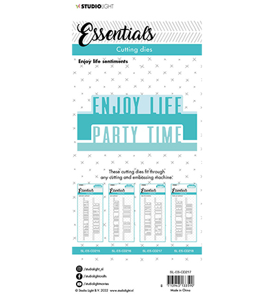 SL-ES-CD217 - StudioLight - Enjoy life sentiments Essentials nr.217 - Matrices Essentials - Detail 1 SL-ES-CD217 - StudioLight - Enjoy life sentiments Essentials nr.217 - Matrices Essentials - Detail 1