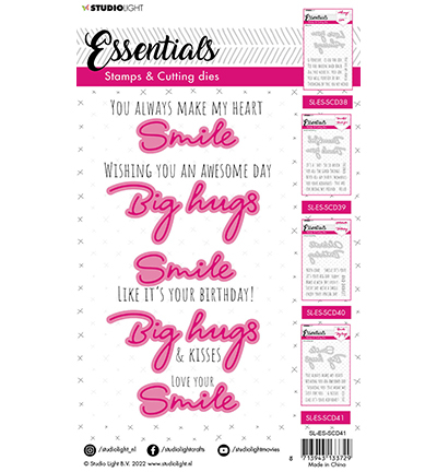SL-ES-SCD41 - StudioLight - Smile and Big hugs Essentials nr.41 - Texte - Detail 1