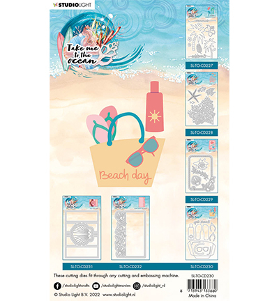 SL-TO-CD230 - StudioLight - Beach day Take me to the Ocean nr.230 - Mer / plage - Detail 1