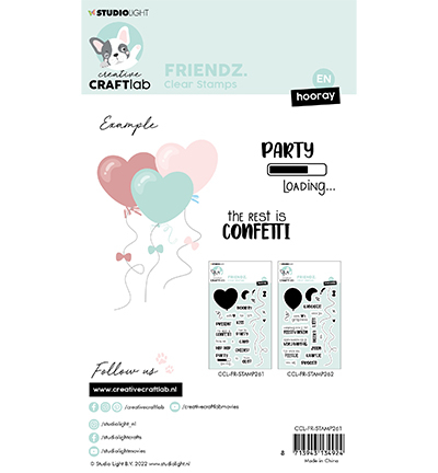 CCL-FR-STAMP261 - CraftLab - Festive tekst Friendz nr.261 - Tampons CraftLab - Detail 1 CCL-FR-STAMP261 - CraftLab - Festive tekst Friendz nr.261 - Tampons CraftLab - Detail 1
