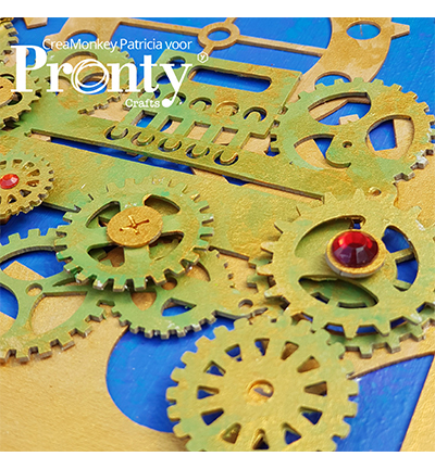 460.423.835.V - Pronty - MDF Steampunk Boite à clés - Rangements - Detail 2