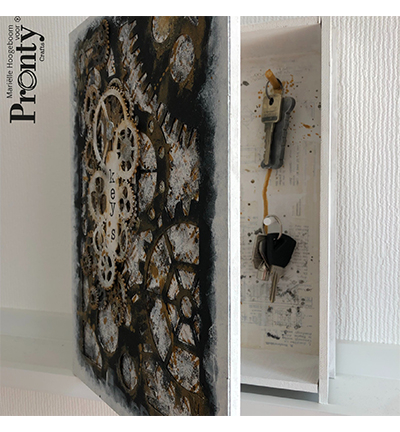 460.423.835.V - Pronty - MDF Steampunk Boite à clés - Rangements - Detail 4