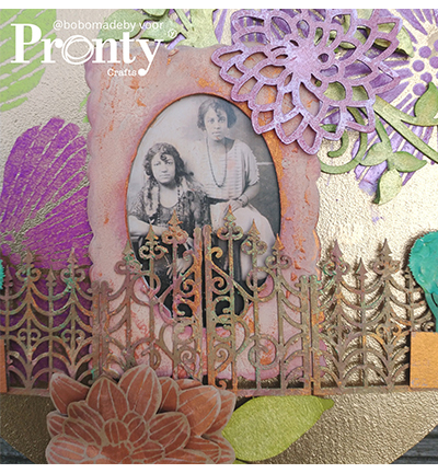 492.001.027.V - Pronty - Fences chipboard - Grey Chipboard - Detail 2