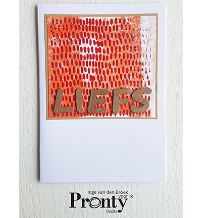 492.010.020 - Pronty - Chipboard Alphabet - Grey Chipboard - Detail 1