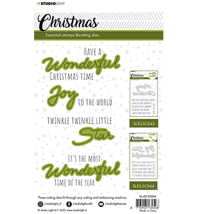 SL-ES-SCD44 - StudioLight - Christmas Wonderfull sentiments Essentials nr.44 - Texte - Detail 1