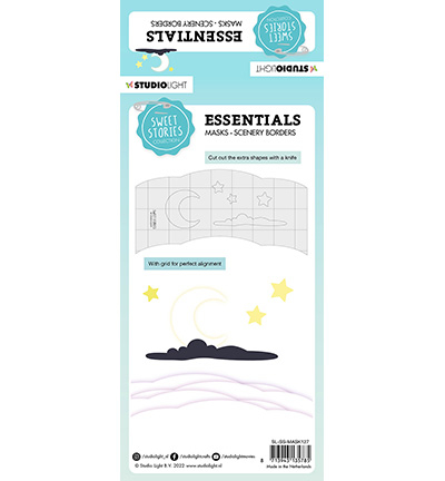 SL-SS-MASK127 - StudioLight - Starry night Sweet Stories nr.127 - Ciel, paysage, horizon - Detail 1