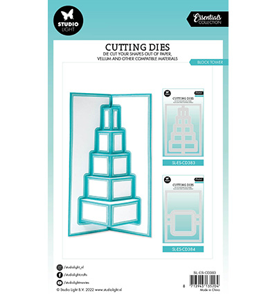 SL-ES-CD383 - StudioLight - Block Tower Essentials nr.383 - Cardshape - Detail 1