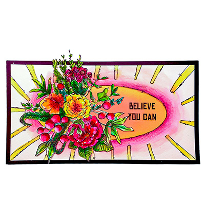 ABM-MUC-STAMP290 - Art by Marlene - Bouquet Blush Mixed-Up Collection nr.290 - Fleurs - Detail 1