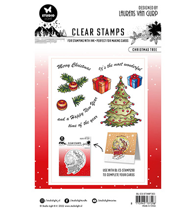 BL-ES-STAMP303 - StudioLight - Christmas tree Essentials nr.303 - Tampons By Laurens - Detail 1 BL-ES-STAMP303 - StudioLight - Christmas tree Essentials nr.303 - Tampons By Laurens - Detail 1