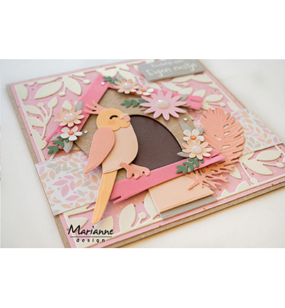 COL1465 - Marianne Design - Eline's birds - Animaux - Detail 3