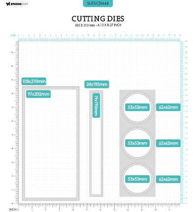SL-ES-CD444 - StudioLight - Slim+circle passe partout Essentials nr.444 - Passe partout - Detail 1