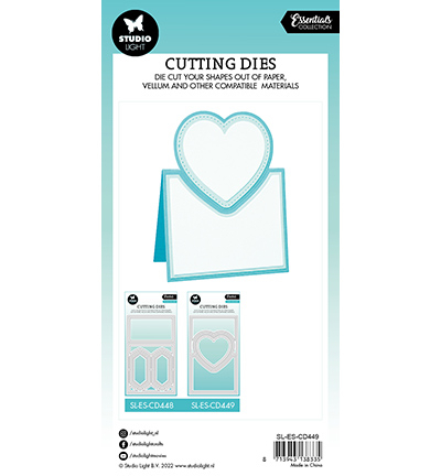 SL-ES-CD449 - StudioLight - Heart card shape Essentials nr.449 - Shapes - Detail 3