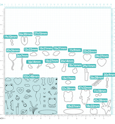 SL-SS-SCD52 - StudioLight - Toadally in love Sweet Stories nr.52 - Amour, amitié - Detail 4