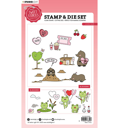 SL-SS-SCD53 - StudioLight - Lovely date Sweet Stories nr.53 - Amour, amitié - Detail 3