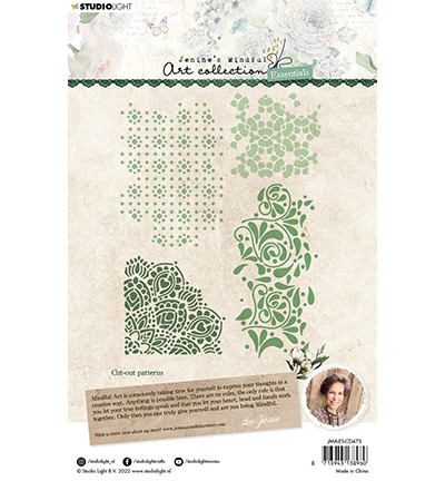 JMA-ES-CD473 - Jenine's - Cut-out patterns Essentials nr.473 - Fond - Detail 4