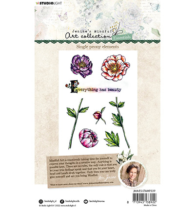 JMA-ES-STAMP339 - Jenine's - Single peony elements Essentials nr.339 - Tampons Jenine - Detail 5 JMA-ES-STAMP339 - Jenine's - Single peony elements Essentials nr.339 - Tampons Jenine - Detail 5