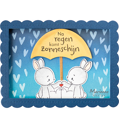CS1154 - Marianne Design - Rabbit friends - Animaux - Detail 3