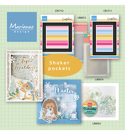 CR1711 - Marianne Design - Shaker Frame A6 - Shaker frame - Detail 5