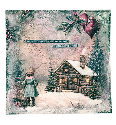 JMA-CB-PE45 - Jenine's - Collage elements Christmas Blush nr. 45 - Paper Elements - Detail 3