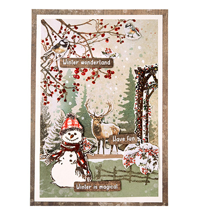 SL-ES-STAMP903 - StudioLight - Snowman Essentials nr. 903 - Noël, hiver - Detail 2