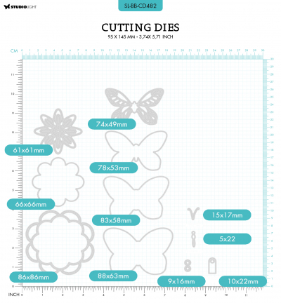 SL-BB-CD482 - StudioLight - Shaker Labels Blooming Butterfly nr.482 - Matrices Studio Light - Detail 3 SL-BB-CD482 - StudioLight - Shaker Labels Blooming Butterfly nr.482 - Matrices Studio Light - Detail 3