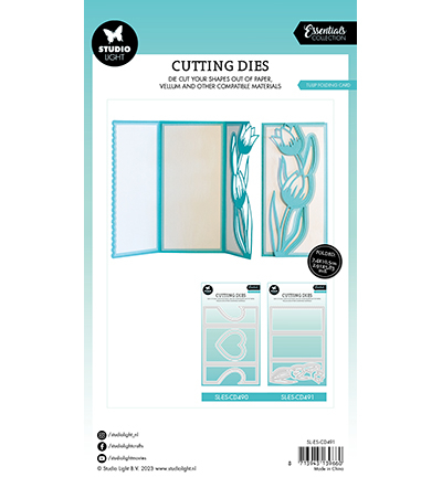 SL-ES-CD491 - StudioLight - Tulip card shape Essentials nr.491 - Matrices Essentials - Detail 3 SL-ES-CD491 - StudioLight - Tulip card shape Essentials nr.491 - Matrices Essentials - Detail 3