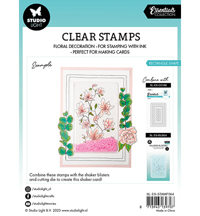 SL-ES-STAMP364 - StudioLight - Rectangle Essentials nr.364 - Tampons Essentials - Detail 1 SL-ES-STAMP364 - StudioLight - Rectangle Essentials nr.364 - Tampons Essentials - Detail 1