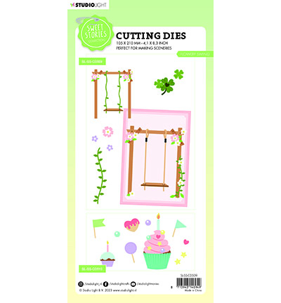 SL-SS-CD509 - StudioLight - Flowery swing Sweet Stories nr.509 - Fleurs - Detail 2