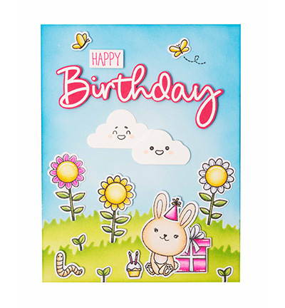 SL-SS-SCD55 - StudioLight - Bunny garden Sweet Stories nr.55 - Jardin - Detail 7