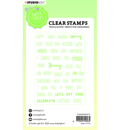 SL-SS-STAMP419 - StudioLight - Quotes small Some bunny Sweet Stories nr.419 - Textes - Detail 6