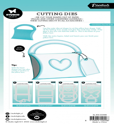 SL-ES-CD498 - StudioLight - Hand bag box Essentials nr.498 - Enveloppe, boîte - Detail 1